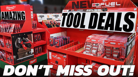 Amazing Milwaukee Tool Deals Won't Last!