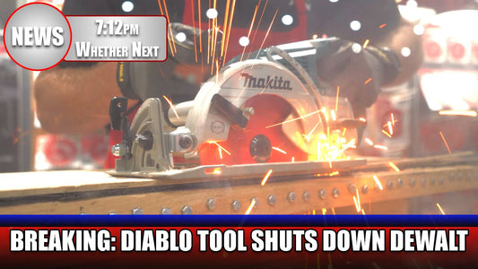 Diablo Shuts Down DeWALT, Crescent, and Spyder Circular Saw Blades!