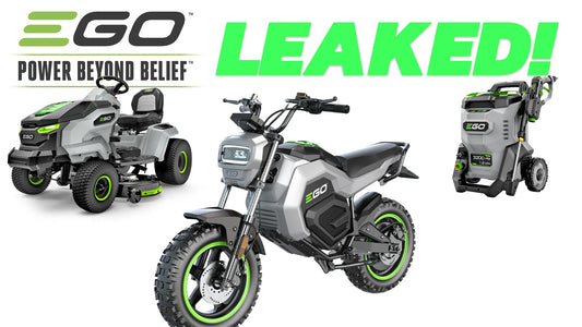 EGO Outdoor Equipment Battery Powered Mini Bike LEAKED!