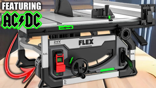 FLEX Tools launches advanced AC/DC power-enabled table saw for efficient woodworking