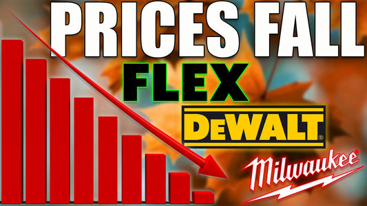 Milwaukee, Flex, Bosch and DeWALT Prices Fall Tool Deal Sale!