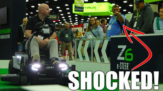 Zero Turn Mower Shocks the Crowd at Equip Expo!