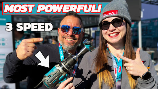 Makita GPH03 3‑Speed Hammer Driver‑Drill (XGT) is a Monster: What I Saw at World of Concrete 2026