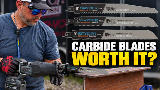 Are Spyder Carbide Reciprocating Saw Blades Worth It?