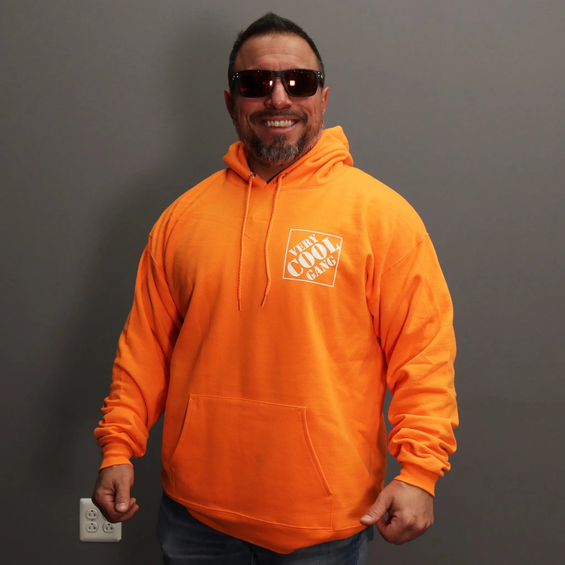 My Store Buy Safety Orange Hoodie High Visibility Workwear Large